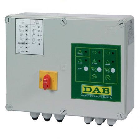 DAB E-Box 2D M/T 12 Amper